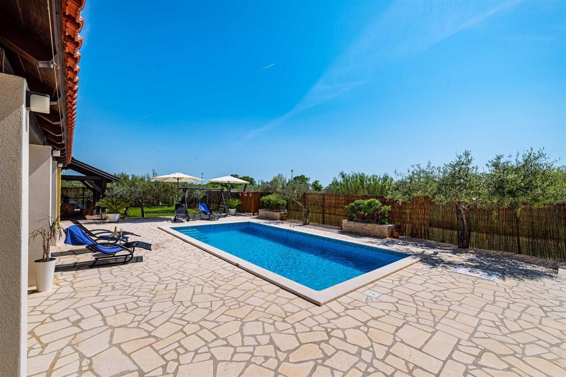 Apartment House Simoni With Pool, Zadar County Privlaka  Esterno foto