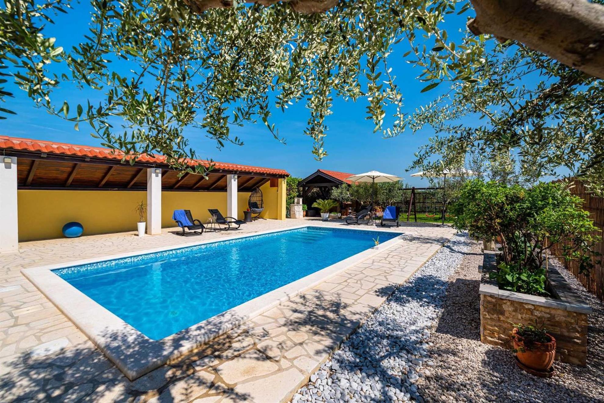 Apartment House Simoni With Pool, Zadar County Privlaka  Esterno foto